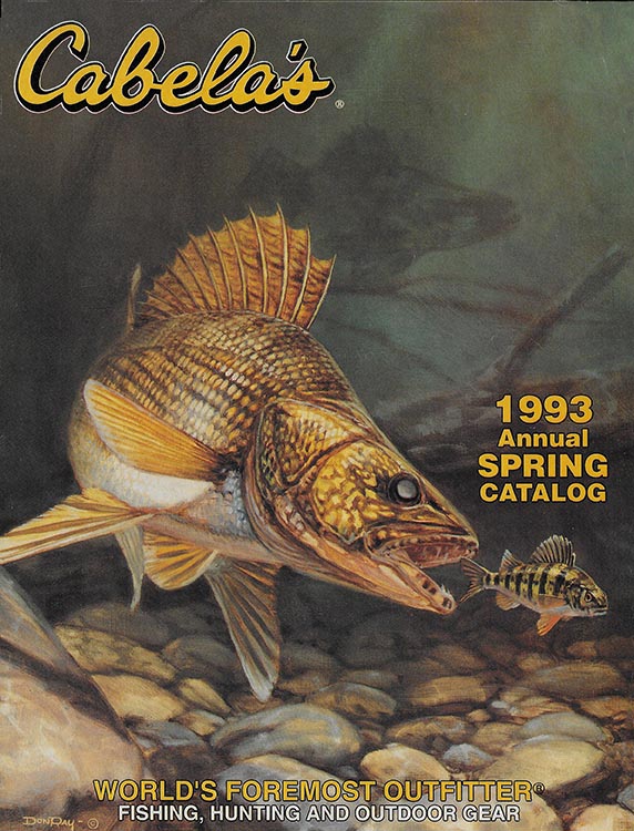Vintage Cabela's World's Foremost Outfitters Hunting Fishing
